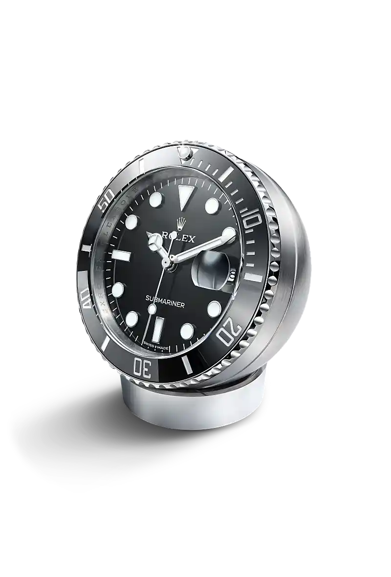 Rolex Submariner Date desk clock 80 mm, stainless steel C909010LN-0001 - 1