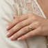 14K Gold Marquise Diamond Ring - 0.32 CT - 3