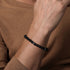 Bujukan Sterling Silver and Onyx Beaded Bracelet - 4