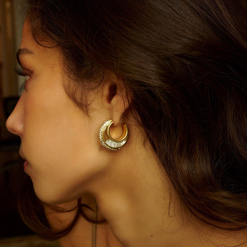 Artemis Gala Earrings in 18k Gold - 1