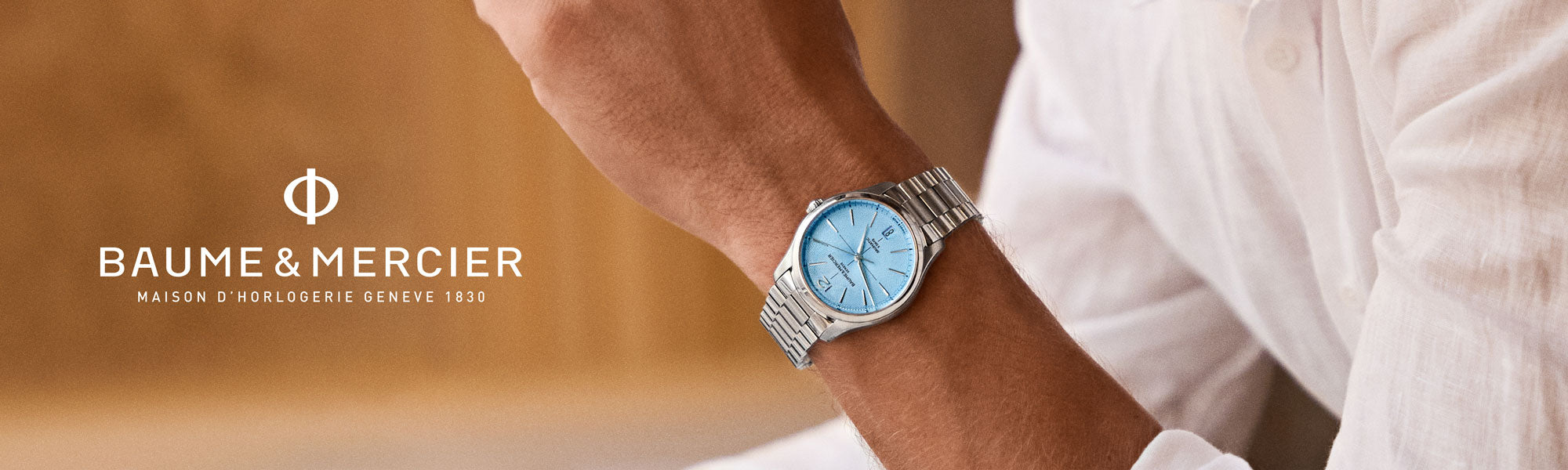 Baume & Mercier Watches banner image