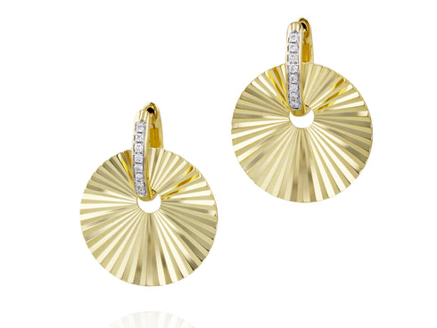 Aura Huggie Earrings - 1
