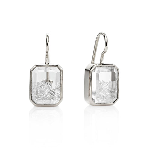 Esmeralda Diamond Shaker Earrings - 4