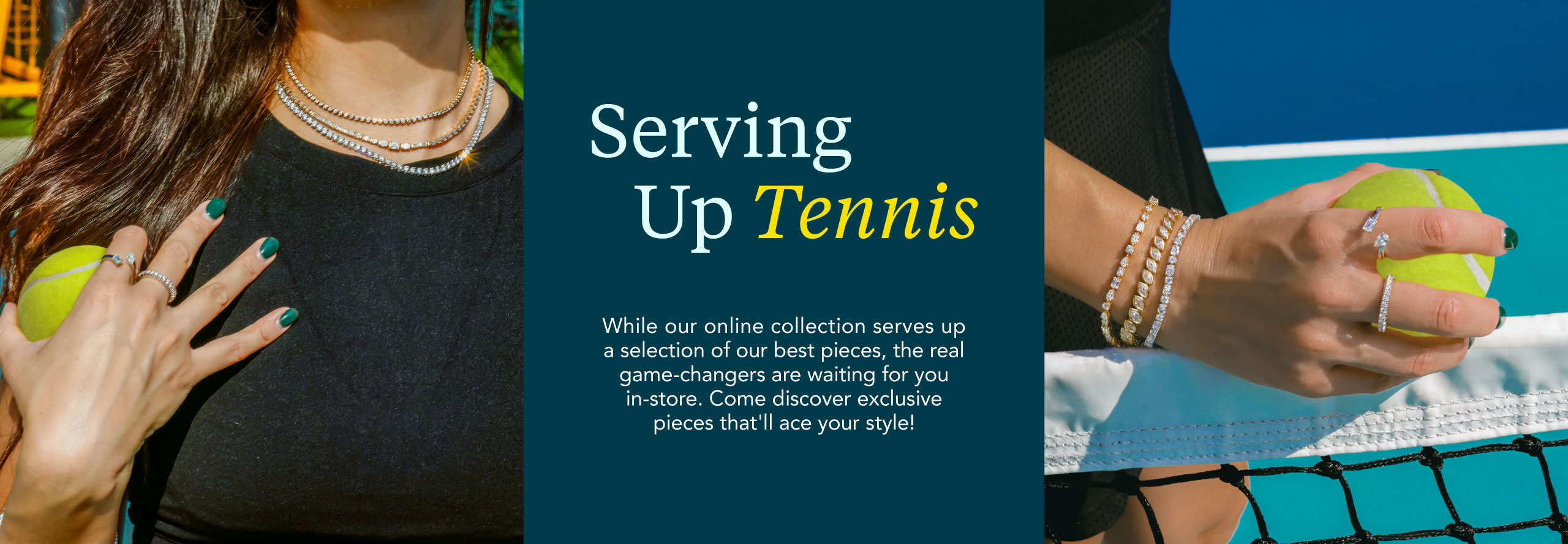 Tennis Necklaces banner image