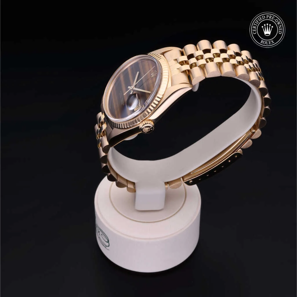 Rolex Certified Pre-Owned Datejust 1976, Jubilee, 36mm, Yellow Gold