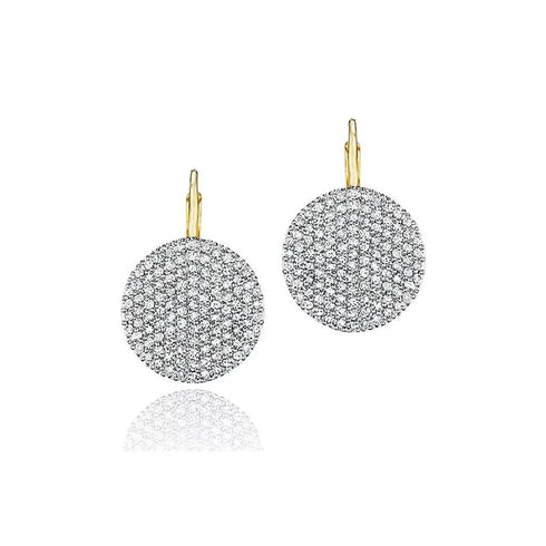 Infinity Leverback Earrings - 1