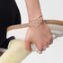 Serrure Jonc Diamond-Paved Bracelet in 18K Yellow Gold - 3