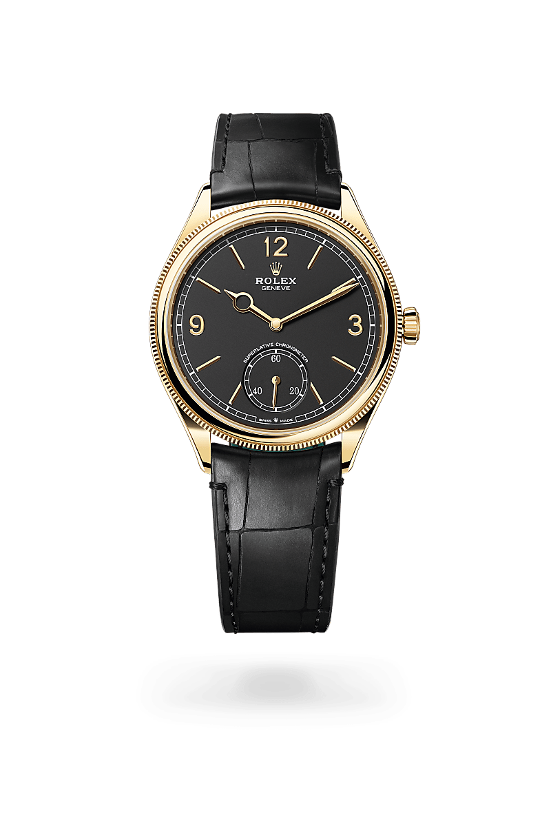 rolex 1908 in 18 ct yellow gold, M52508-0002 - Zadok Jewelers