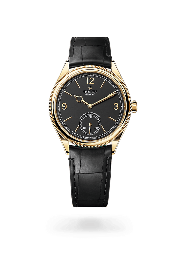 rolex 1908 in 18 ct yellow gold, M52508-0002 - Zadok Jewelers