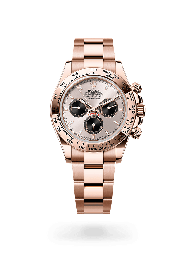 rolex Cosmograph Daytona in 18 ct Everose gold, M126505-0003 - Zadok Jewelers