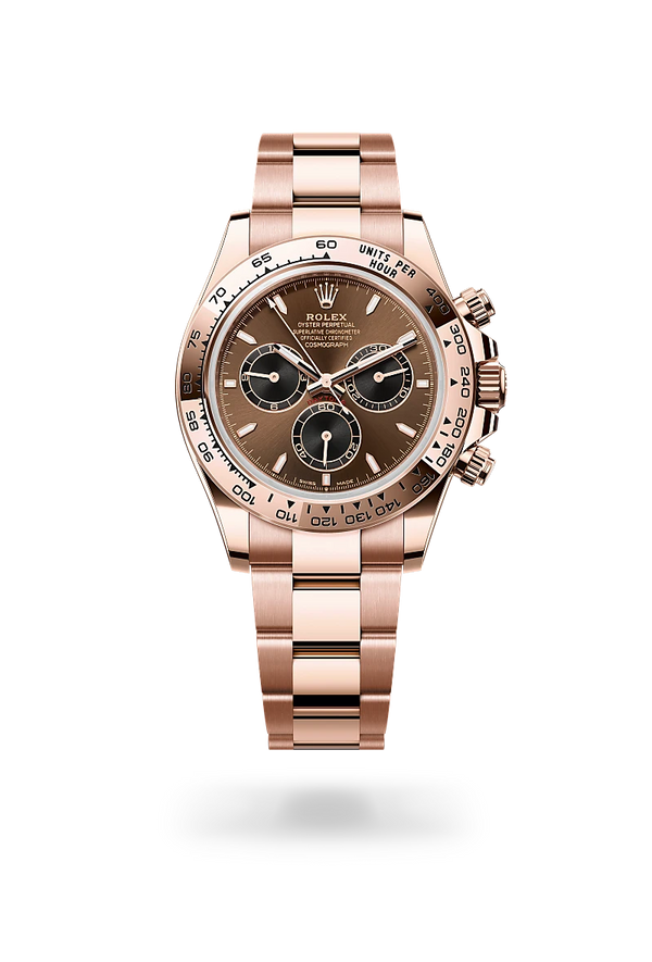 rolex Cosmograph Daytona in 18 ct Everose gold, M126505-0005 - Zadok Jewelers