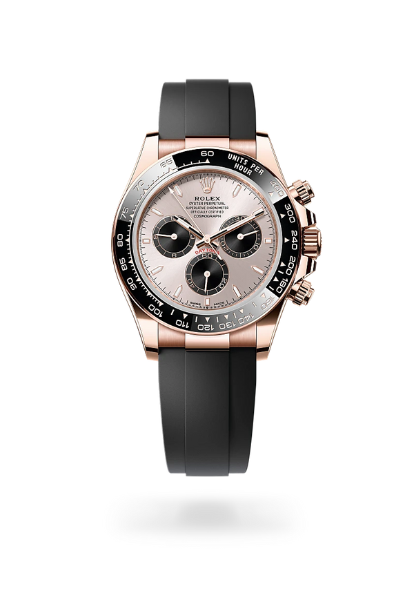 rolex Cosmograph Daytona in 18 ct Everose gold, M126515LN-0006 - Zadok Jewelers