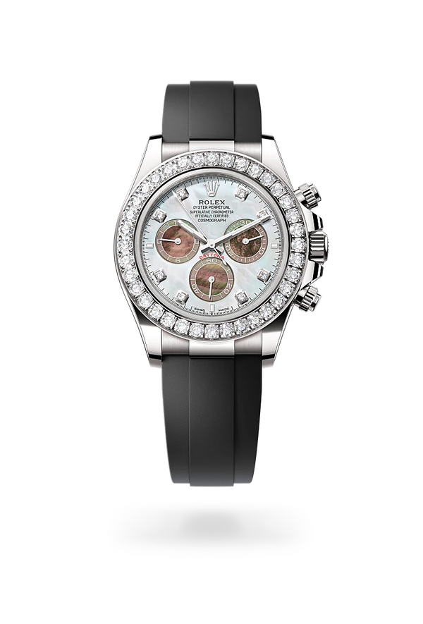 rolex Cosmograph Daytona in 18 ct white gold, M126589RBR-0001 - Zadok Jewelers