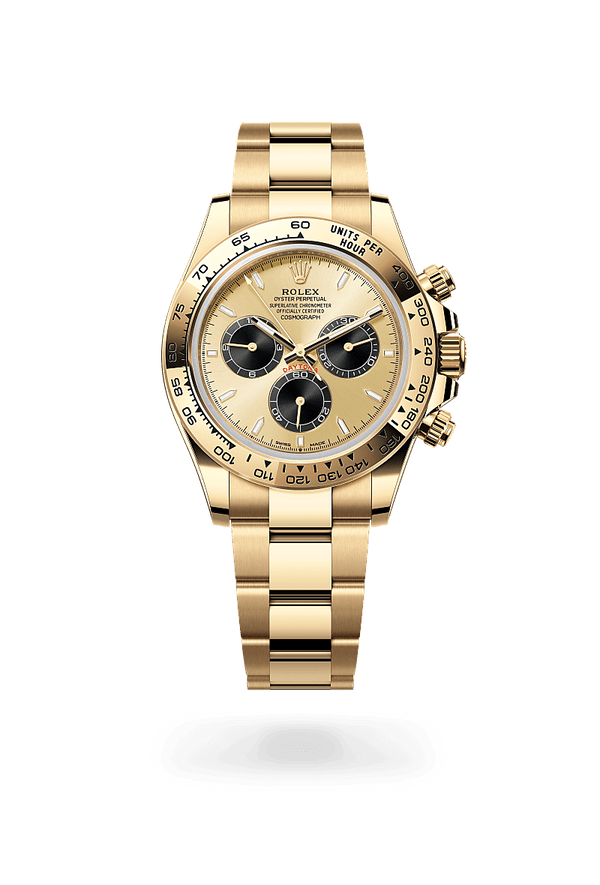 rolex Cosmograph Daytona in 18 ct yellow gold, M126508-0006 - Zadok Jewelers