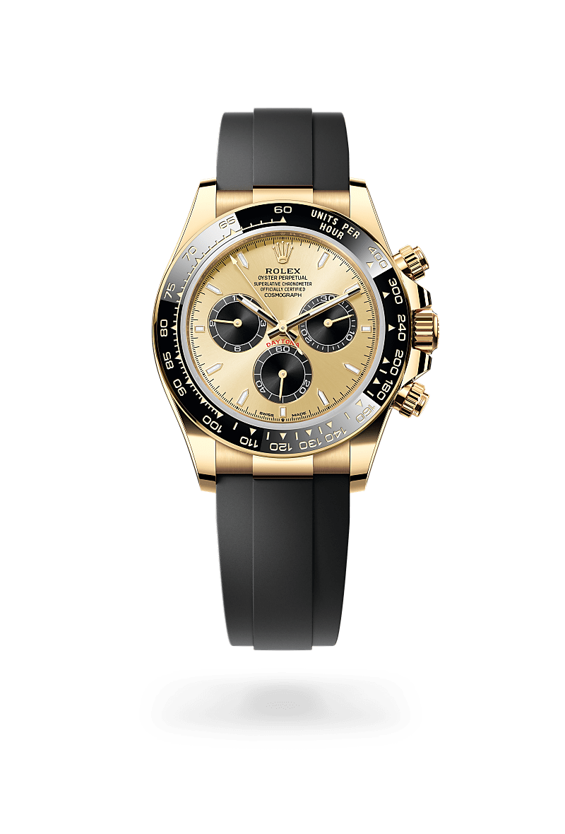 rolex Cosmograph Daytona in 18 ct yellow gold, M126518LN-0012 - Zadok Jewelers