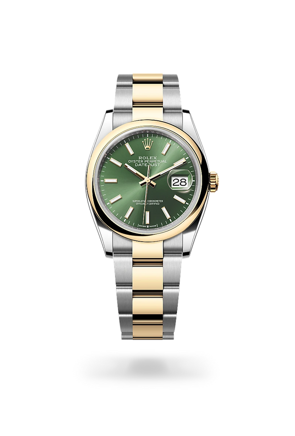 rolex Datejust in Yellow Rolesor - combination of Oystersteel and yellow gold, M126203-0058 - Zadok Jewelers