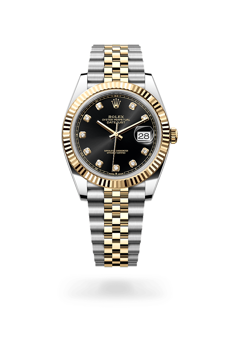 rolex Datejust in Yellow Rolesor - combination of Oystersteel and yellow gold, M126333-0006 - Zadok Jewelers