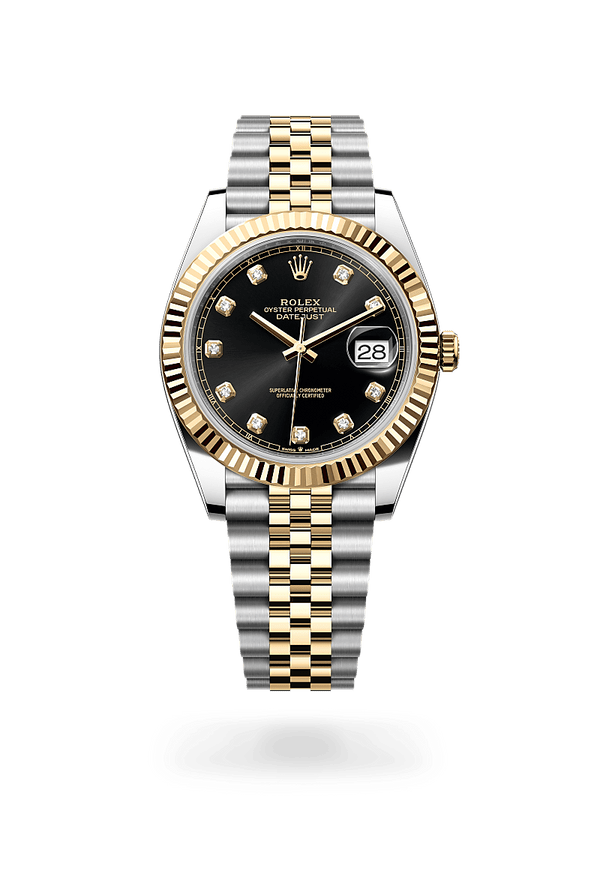rolex Datejust in Yellow Rolesor - combination of Oystersteel and yellow gold, M126333-0006 - Zadok Jewelers