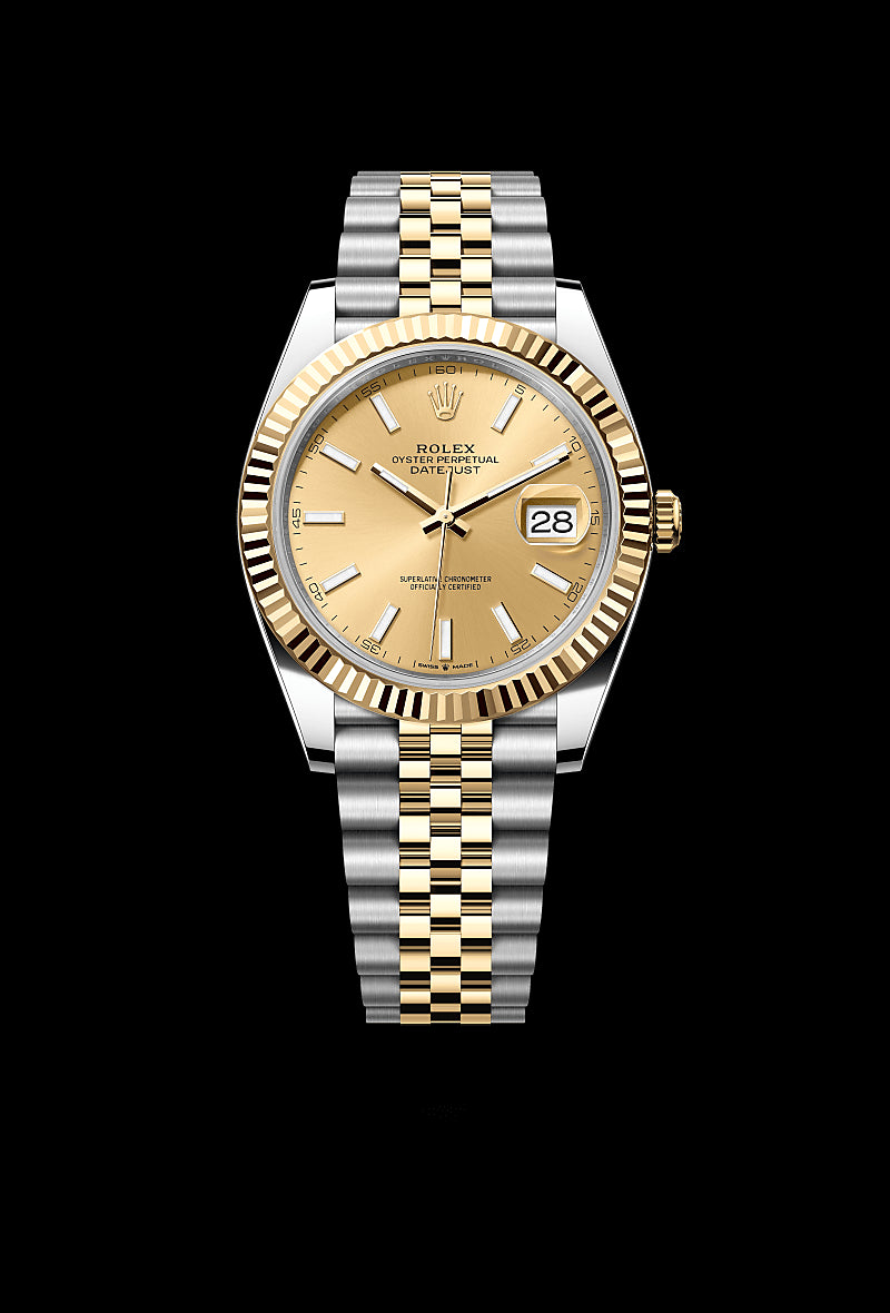 Rolex 
Datejust 41
Oyster, 41 mm, Oystersteel and yellow gold
M126333-0010