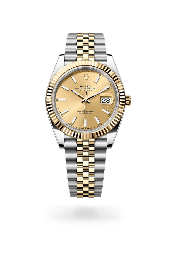 rolex Datejust in Yellow Rolesor - combination of Oystersteel and yellow gold, M126333-0010 - Zadok Jewelers