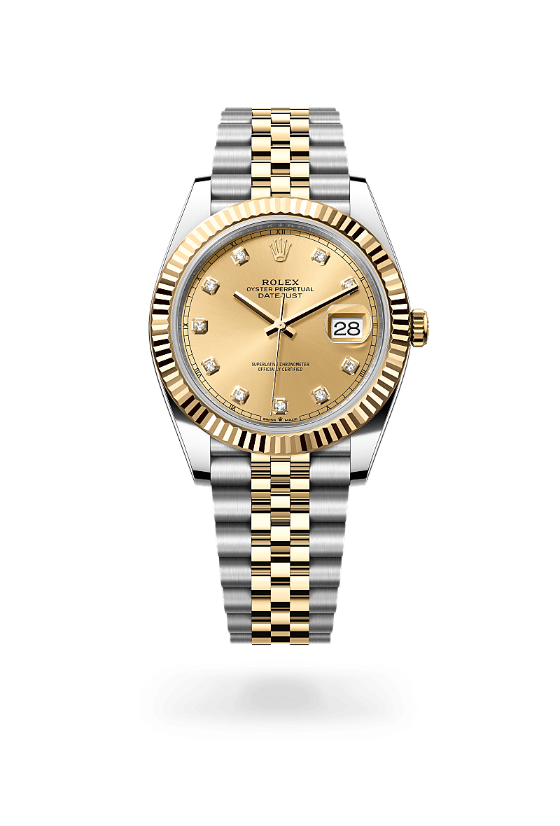 rolex Datejust in Yellow Rolesor - combination of Oystersteel and yellow gold, M126333-0012 - Zadok Jewelers