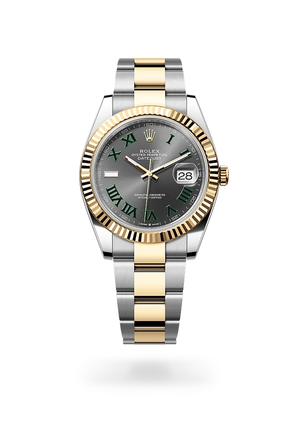 rolex Datejust in Yellow Rolesor - combination of Oystersteel and yellow gold, M126333-0019 - Zadok Jewelers