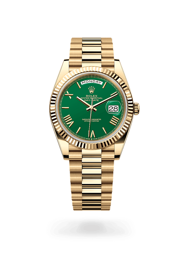 rolex Day-Date in 18 ct yellow gold, M228238-0061 - Zadok Jewelers