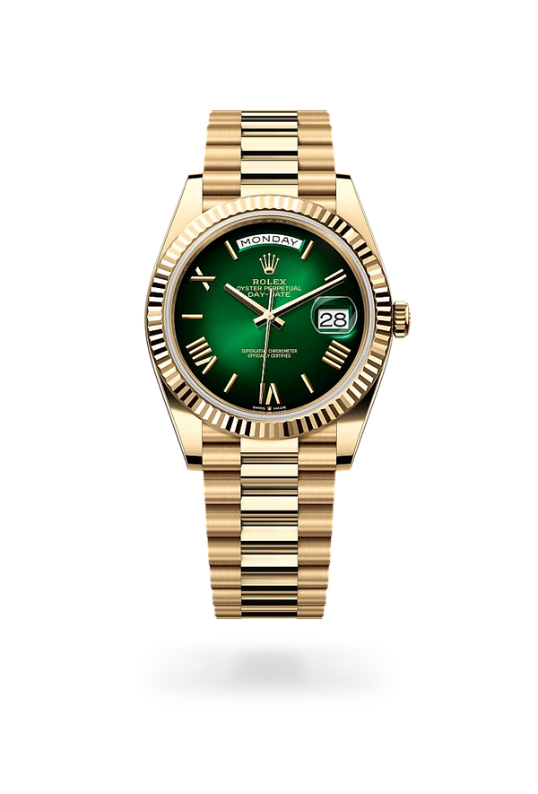 rolex Day-Date in 18 ct yellow gold, M228238-0069 - Zadok Jewelers