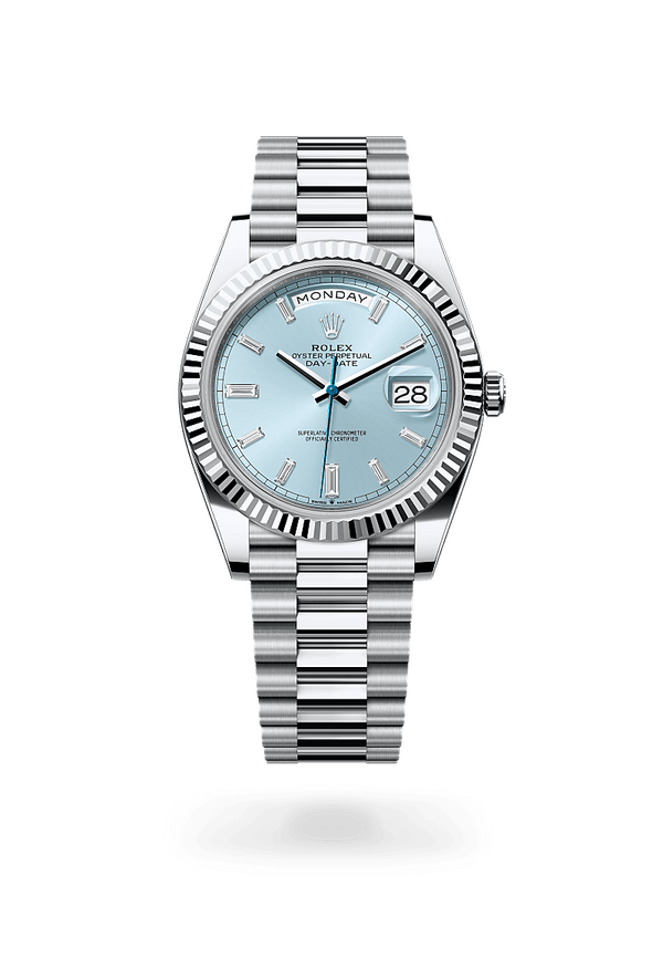 rolex Day-Date in Platinum, M228236-0006 - Zadok Jewelers