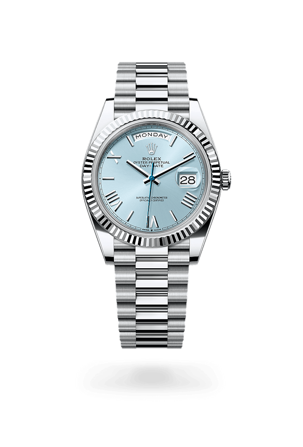 rolex Day-Date in Platinum, M228236-0012 - Zadok Jewelers