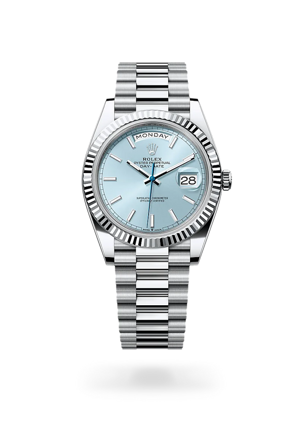 rolex Day-Date in Platinum, M228236-0018 - Zadok Jewelers