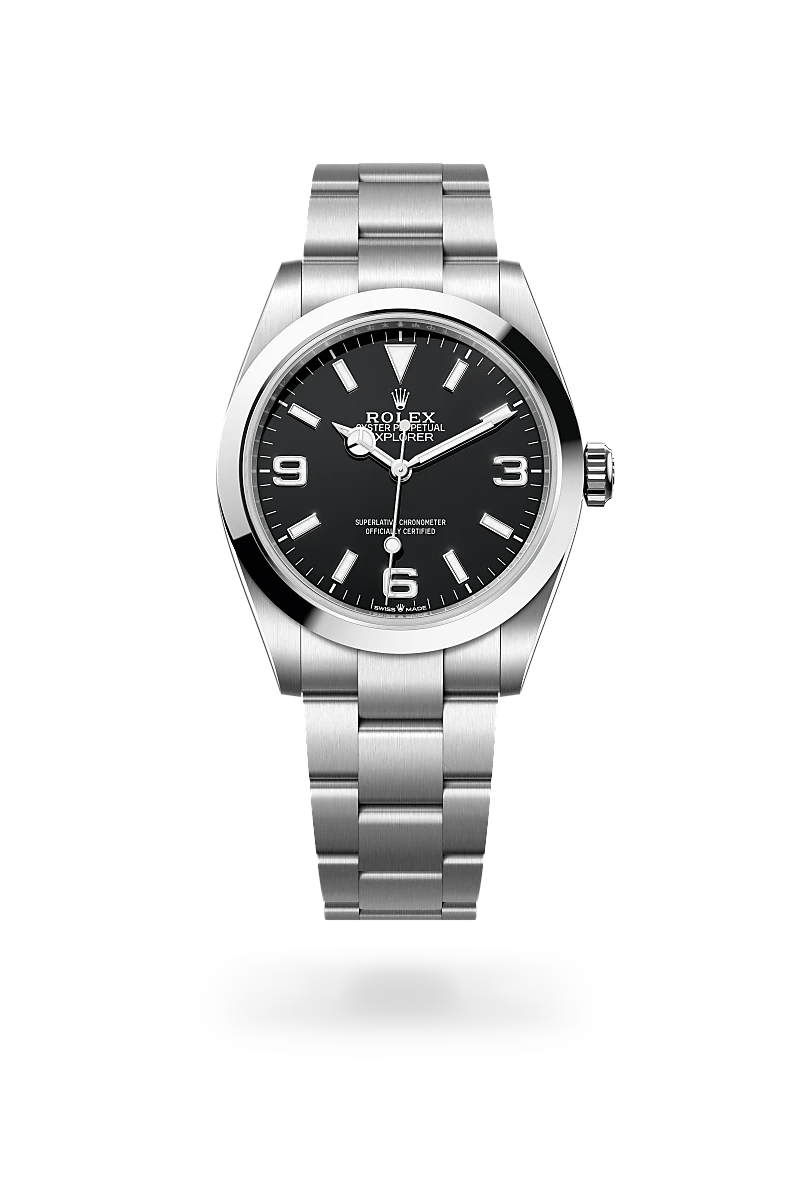rolex Explorer in Oystersteel, M224270-0001 - Zadok Jewelers
