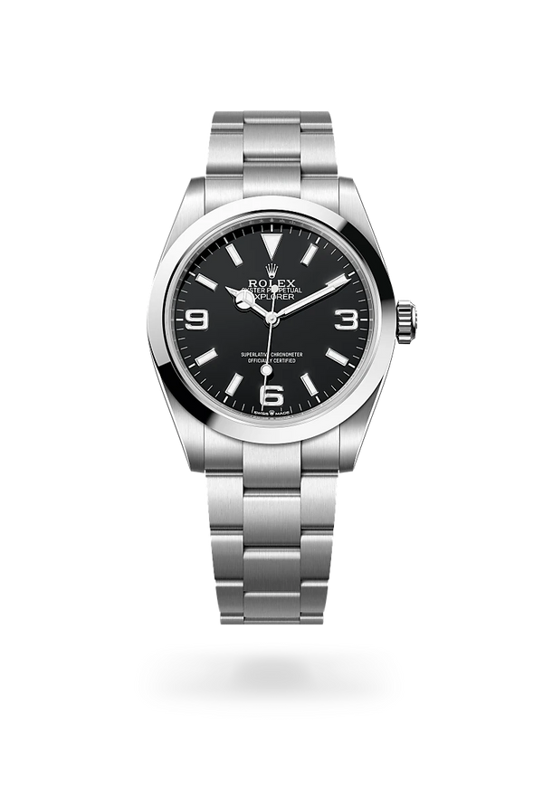 rolex Explorer in Oystersteel, M224270-0001 - Zadok Jewelers