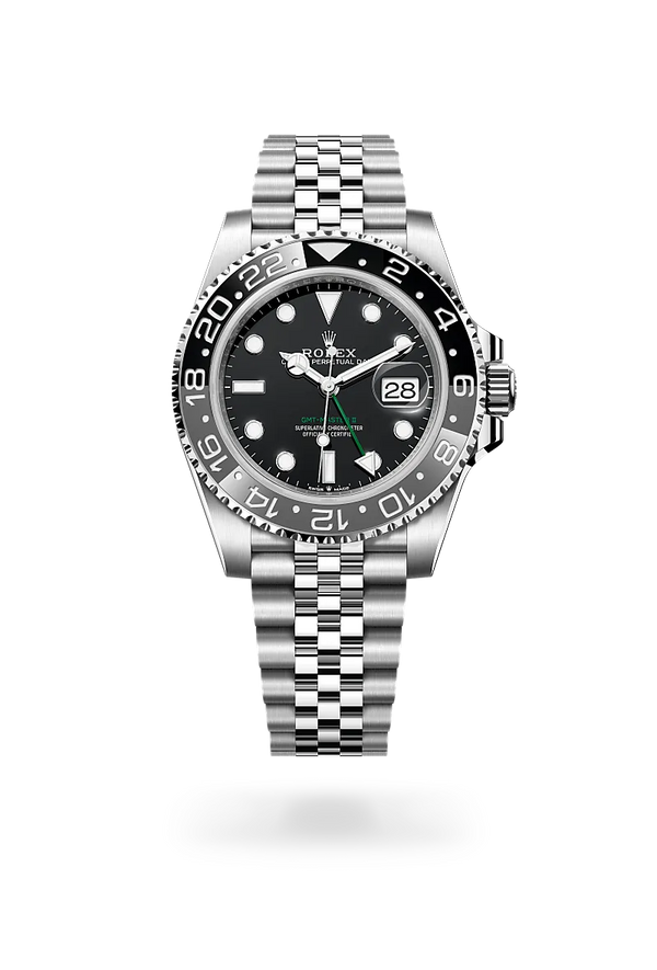 rolex GMT-Master II in Oystersteel, M126710GRNR-0003 - Zadok Jewelers