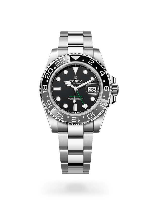 rolex GMT-Master II in Oystersteel, M126710GRNR-0004 - Zadok Jewelers
