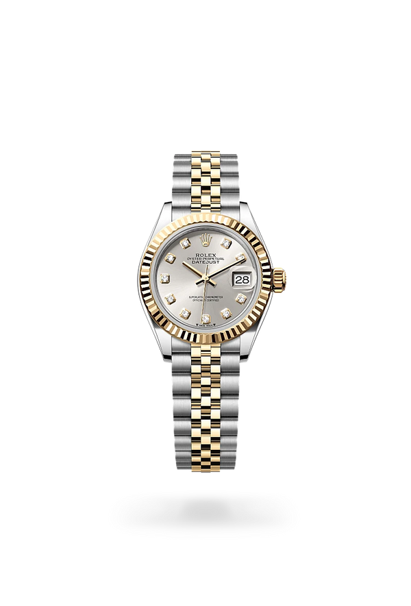 rolex Lady-Datejust in Yellow Rolesor - combination of Oystersteel and yellow gold, M279173-0007 - Zadok Jewelers