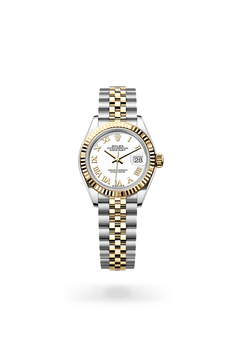 rolex Lady-Datejust in Yellow Rolesor - combination of Oystersteel and yellow gold, M279173-0023 - Zadok Jewelers
