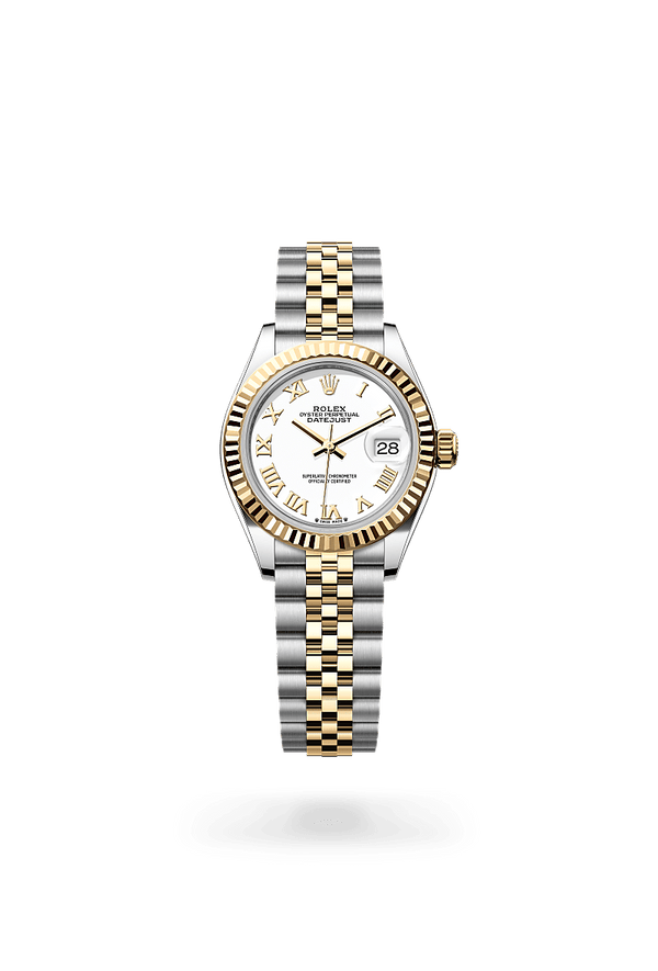 rolex Lady-Datejust in Yellow Rolesor - combination of Oystersteel and yellow gold, M279173-0023 - Zadok Jewelers