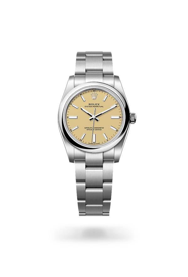 rolex Oyster Perpetual in Oystersteel, M124200-0007 - Zadok Jewelers