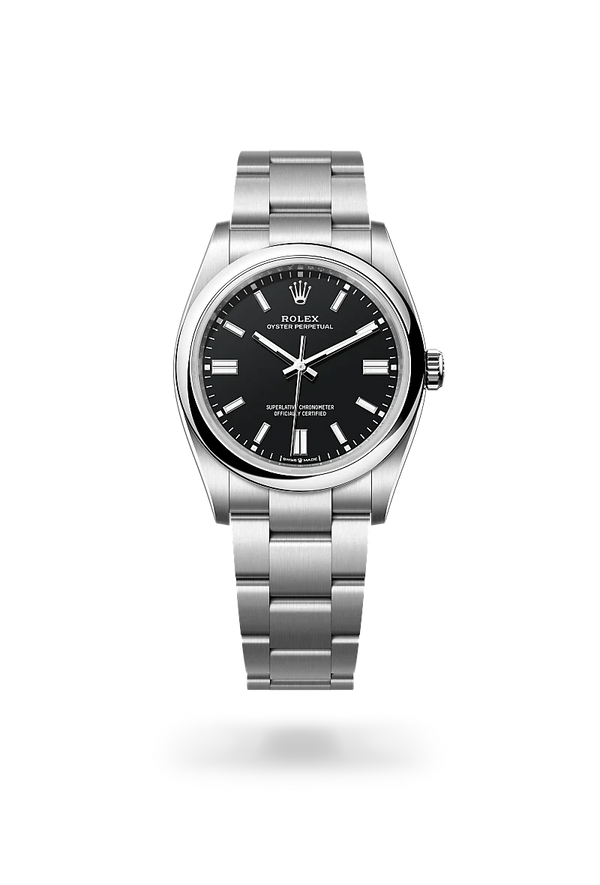 rolex Oyster Perpetual in Oystersteel, M126000-0014 - Zadok Jewelers