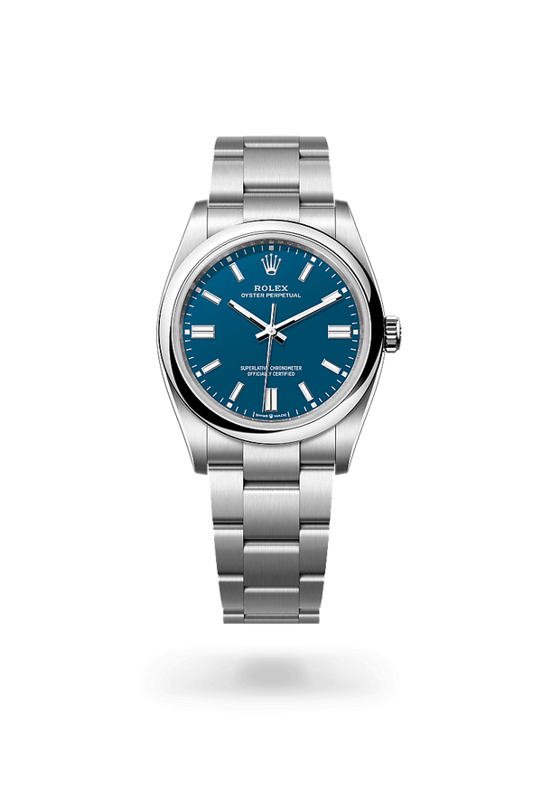 rolex Oyster Perpetual in Oystersteel, M126000-0015 - Zadok Jewelers