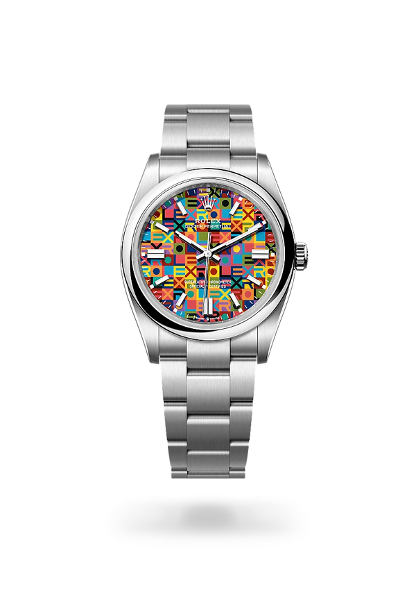 rolex Oyster Perpetual in Oystersteel, M126000-0016 - Zadok Jewelers