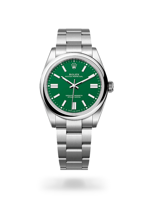 rolex Oyster Perpetual in Oystersteel, M134300-0004 - Zadok Jewelers