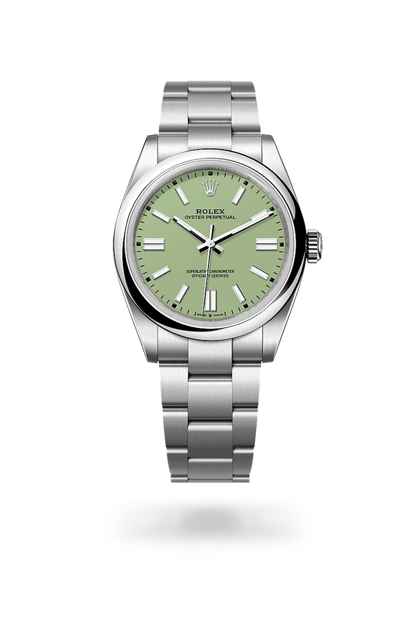 rolex Oyster Perpetual in Oystersteel, M134300-0006 - Zadok Jewelers