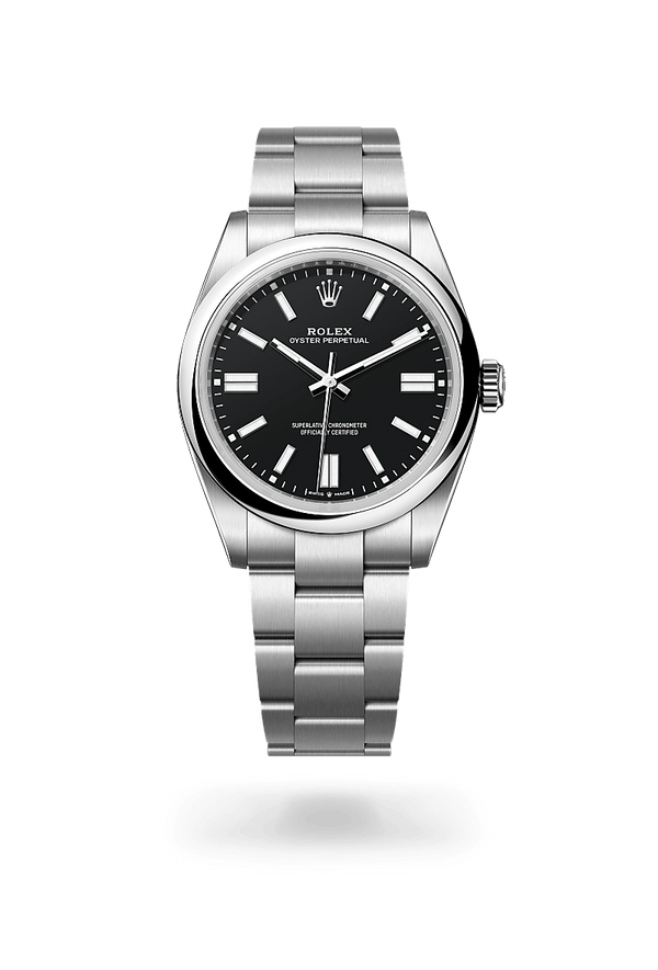 rolex Oyster Perpetual in Oystersteel, M134300-0008 - Zadok Jewelers
