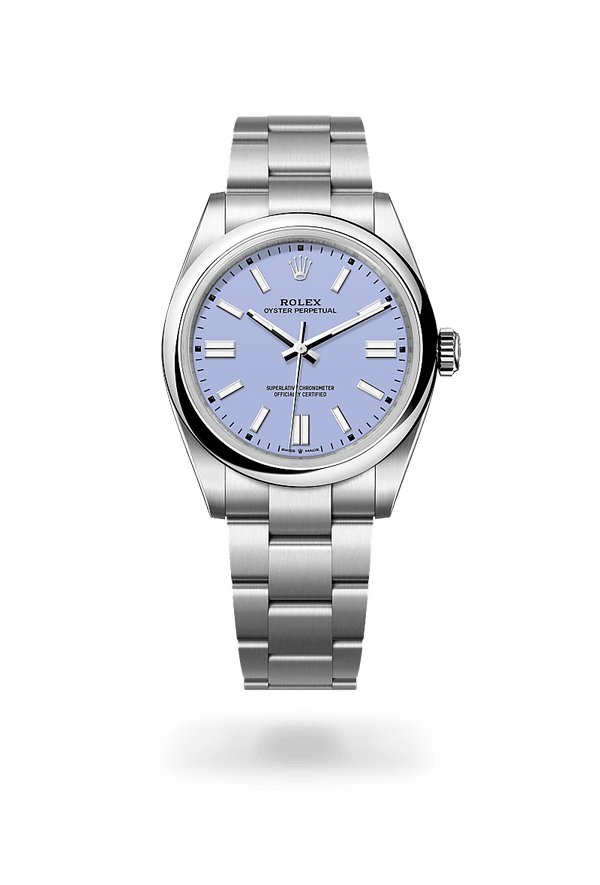 rolex Oyster Perpetual in Oystersteel, M134300-0012 - Zadok Jewelers