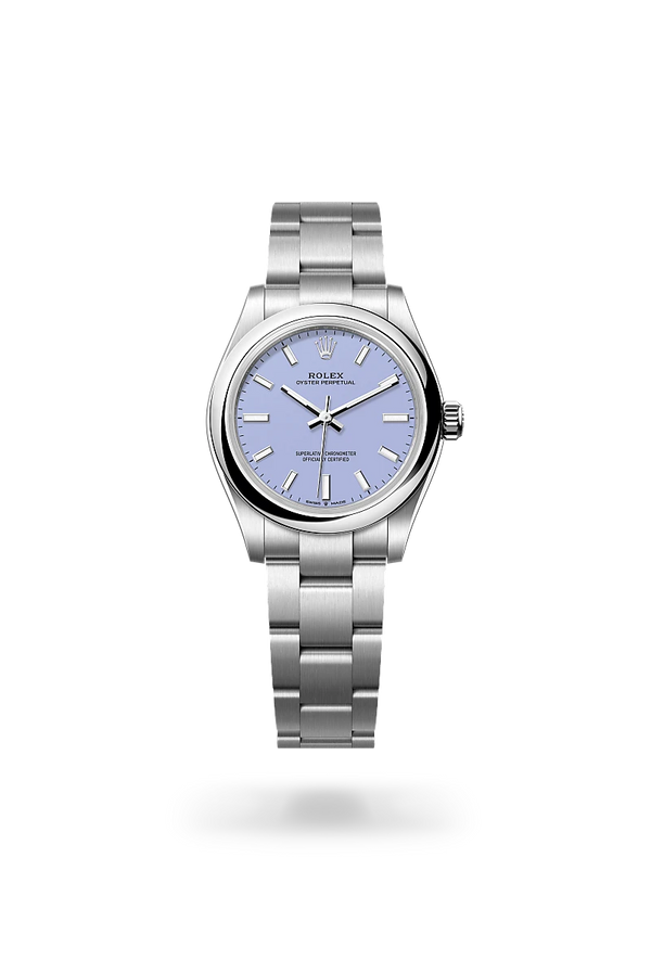 rolex Oyster Perpetual in Oystersteel, M277200-0014 - Zadok Jewelers