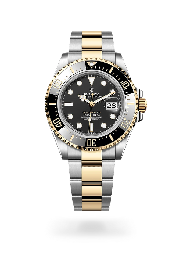 rolex Sea-Dweller in Yellow Rolesor - combination of Oystersteel and yellow gold, M126603-0001 - Zadok Jewelers