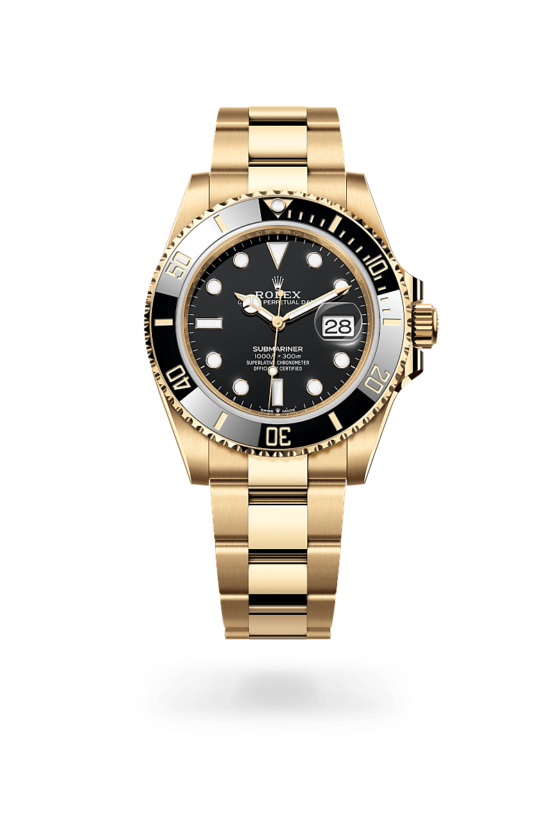 Rolex 
Submariner Date
Oyster, 41 mm, yellow gold
M126618LN-0002