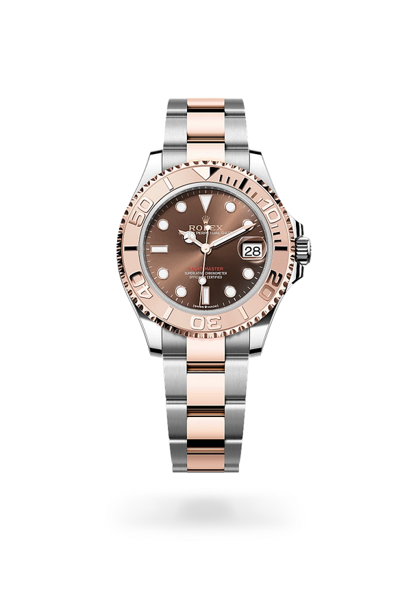 rolex Yacht-Master in Everose Rolesor - combination of Oystersteel and Everose gold, M268621-0003 - Zadok Jewelers